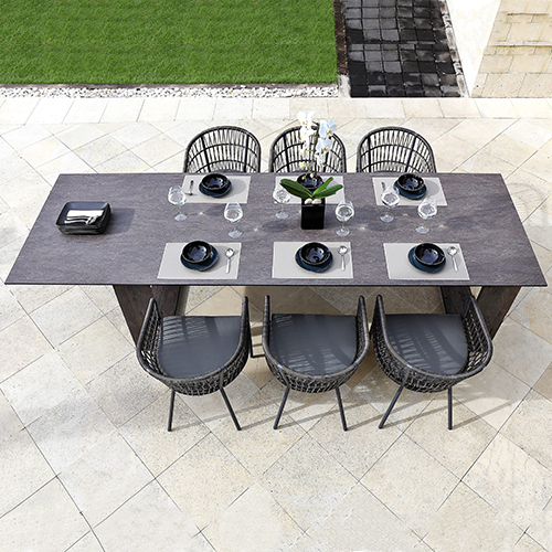 AIKO Dining Table & BONO Dining Chair