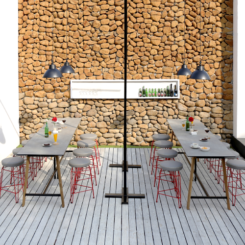 MATCH Counter Stool & SATO Communal Table