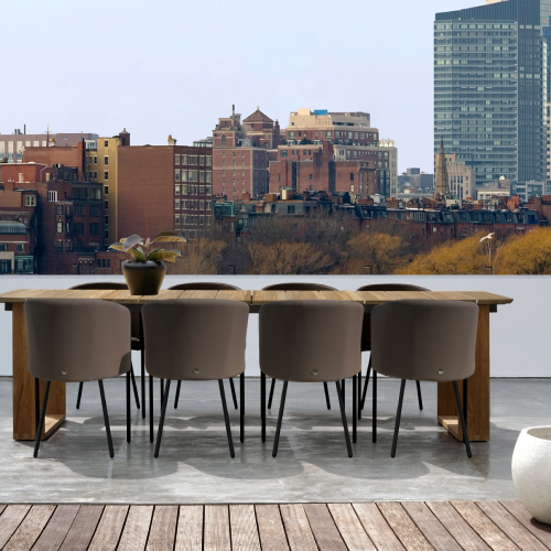 ZUPY Dining Chair & BIG DADDY Dining Table