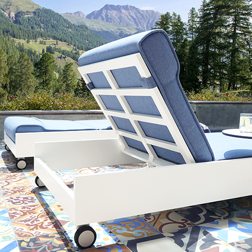 BOULEVARD Sunbed Detail