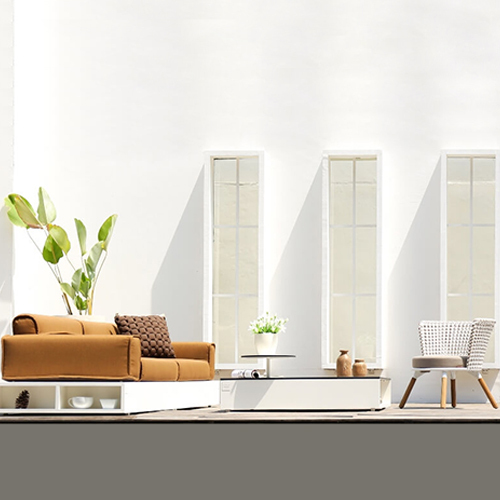 BOULEVARD Configuration 11, Coffee Table & DAISY Chair