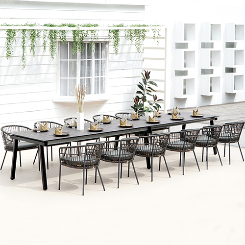 MAXXIMUS Extension Table & BONO Dining Chair