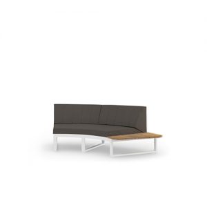BABBO Left Hand Sectional (Teak)