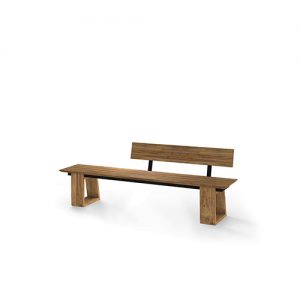 BIG DADDY Bench 86.5″ / 220 cm Left Hand Backrest