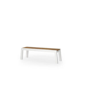 BAIA Bench 57" / 145 cm (Teak-Alu)