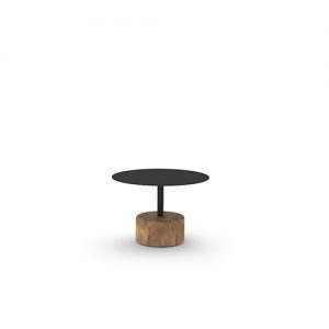 GLYPH Low Table 23.5" / 60 cm (Alu Top | Teak Base)