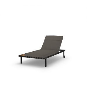 ALBATROSS 304 Multiposition Sunbed with Side Tray (Hook Reclining)