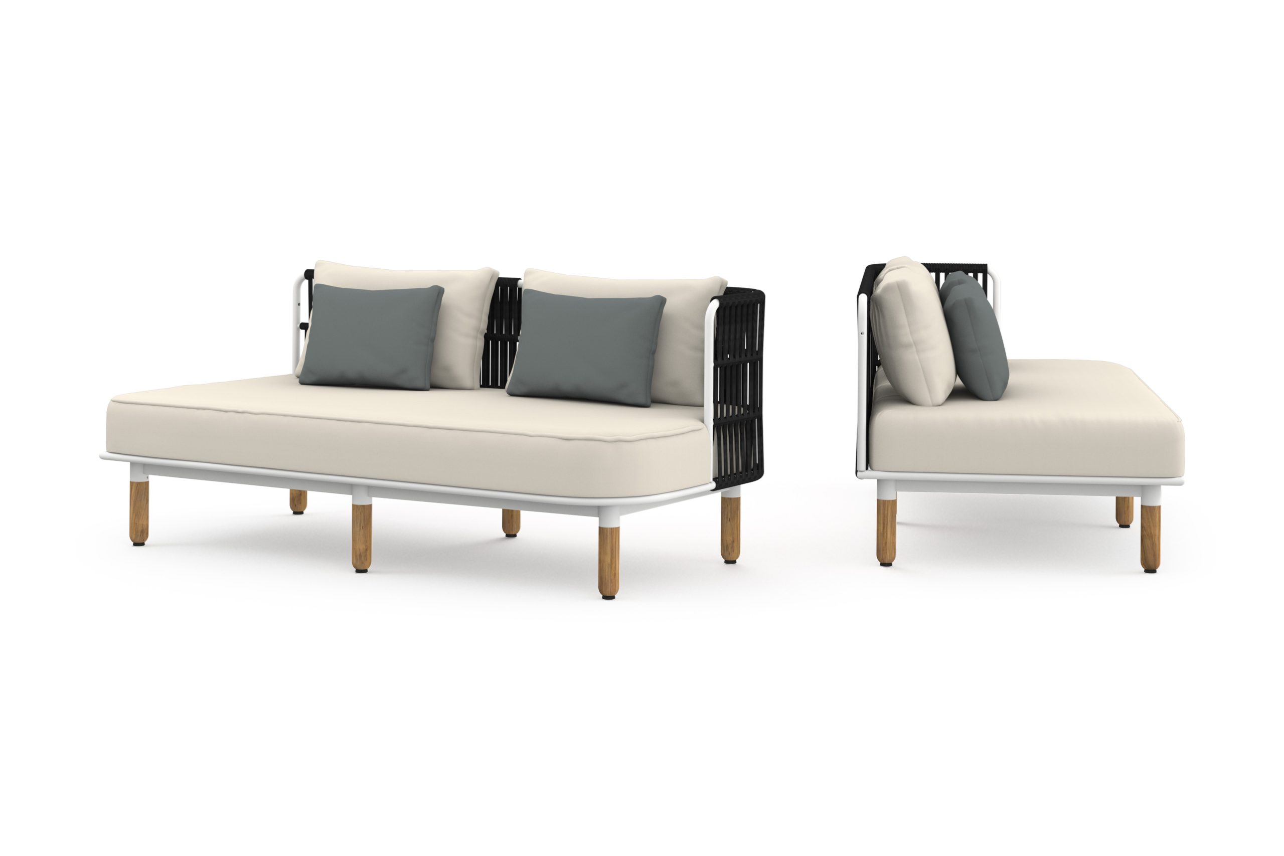 DAI59 DAISY RAE Left Hand Sectional - CA7