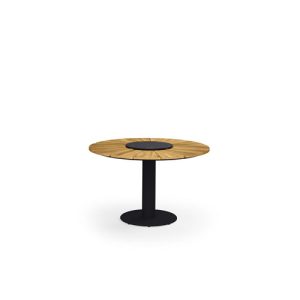 BEGONIA Dining Table 50" / 127 cm (Teak) with Rotating Tray