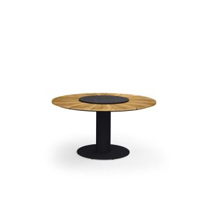 BEGONIA Dining Table 62" / 158 cm (Teak) with Rotating Tray