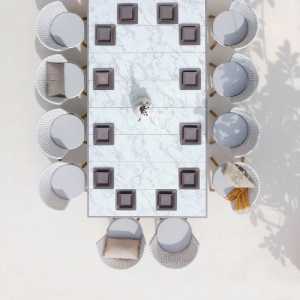 ALLUX Dining Table HPL & DAISY MAE Dining Chair