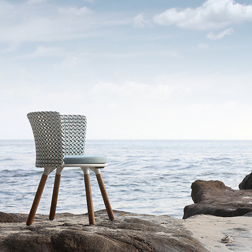 DAISY MAE Dining Chair Teak Legs