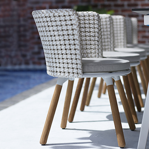DAISY MAE Dining Chair Teak Legs