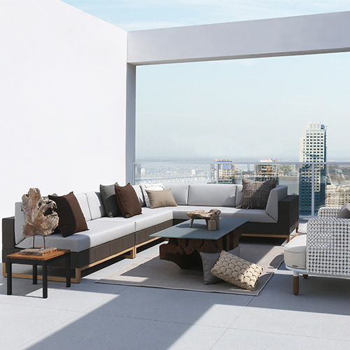 EKKA Configuration & Side Table Teak