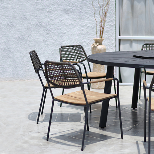 MEIKA Stacking Chair Wicker