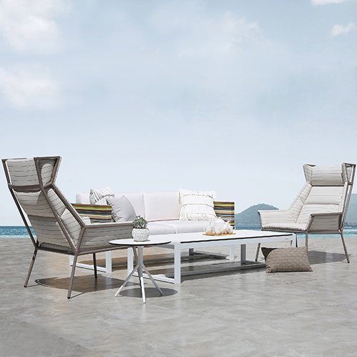 STRIPE Sofa 2 Seater & ANDY High Back Chair