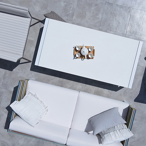 STRIPE Sofa 2 Seater & MONO Long Table HPL