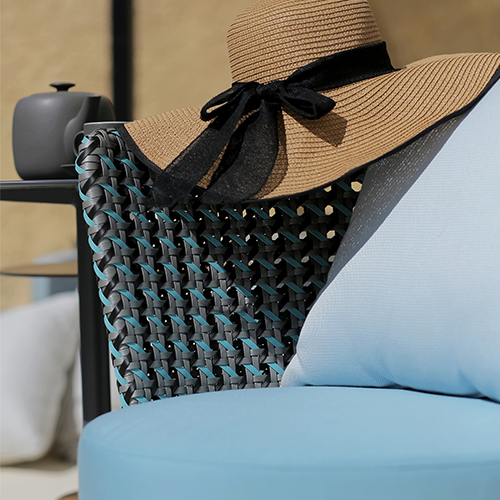 DAISY MAE Swivel Dining Chair Detail