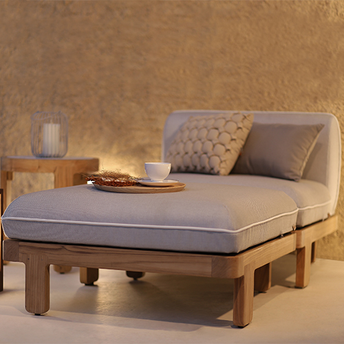 HACIENDA Armless Ottoman