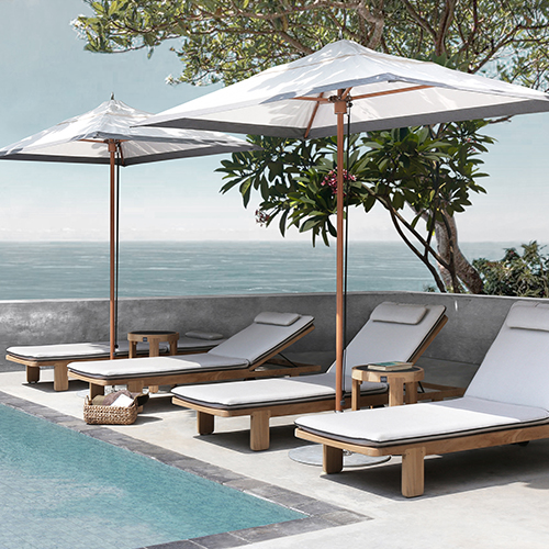 HACIENDA Sunbed Teak