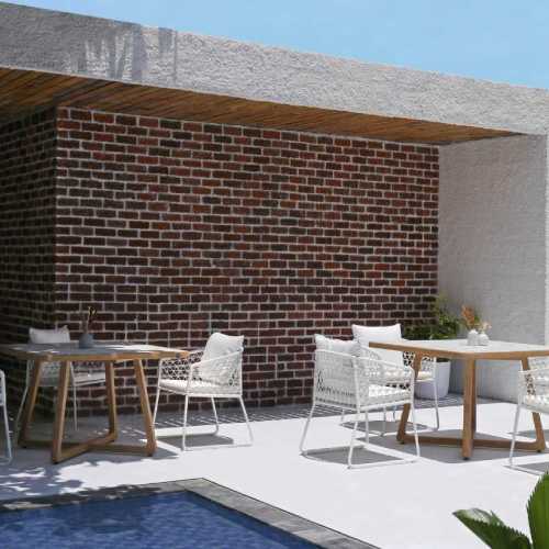 ESTATE Dining Table HPL & OHANA Dining Chair