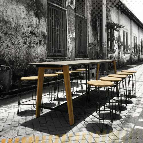 MATCH Counter Stool & SATO Communal Table