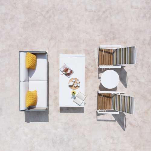 STRIPE Sofa 2 Seater & BONDI Adirondack