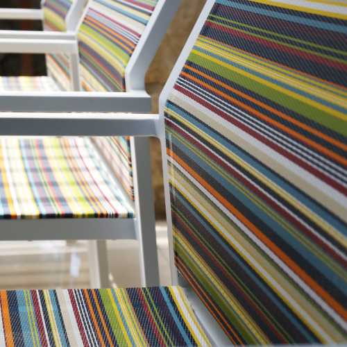 STRIPE Stackable Armchair Detail