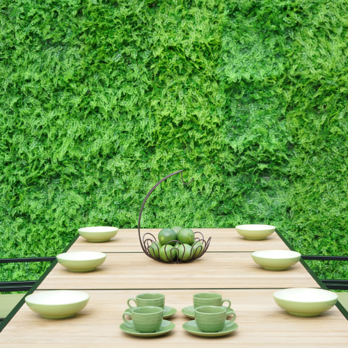 ALLUX Dining Table & Stackable Armchair