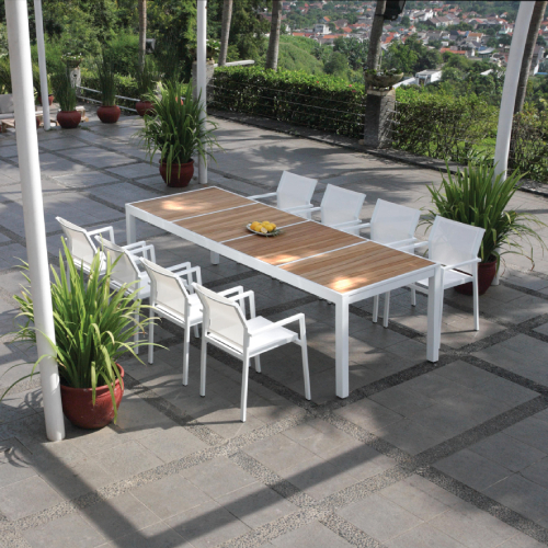 ALLUX Dining Table & Stacking Chair