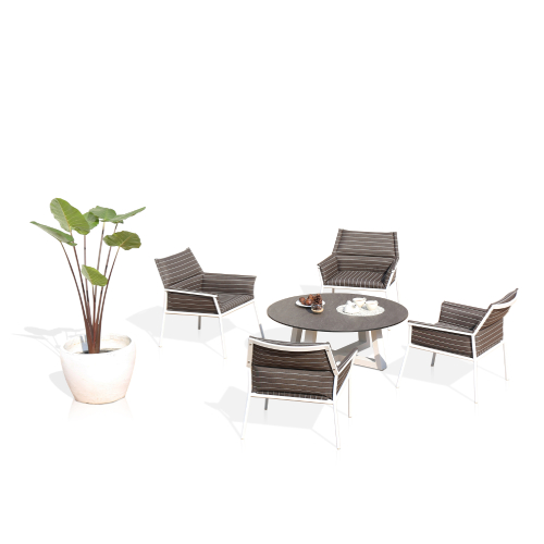 ANDY Dining Chair & MONO Lounge Table HPL