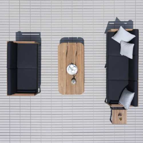 ZUDU Lounge 3 & 2 Seater with TITAN Coffee Table