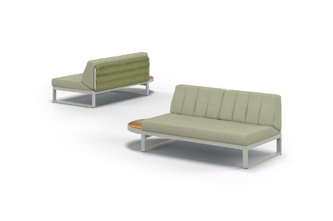 MUN319 MUNIA NAYA Right Hand Modular System (Teak) - CA1