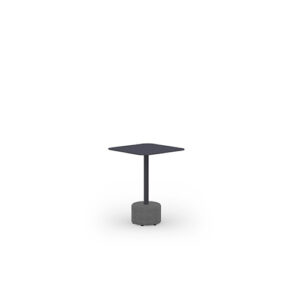 GLYPH Low Table Square 16" / 40 cm (Alu Top | Stone Base)