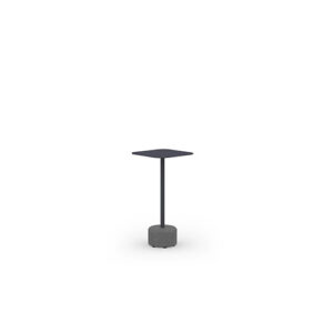 GLYPH Side Table Square 12" / 30 cm (Alu Top | Stone Base)