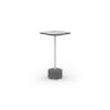 GLY134 GLYPH SIDE TABLE 30x30cm HPL Top Stone Base - CA1
