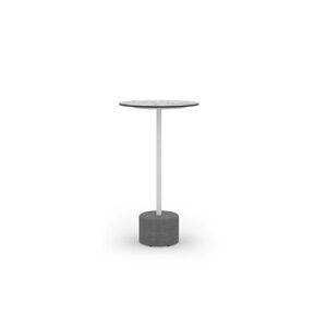 GLYPH Bar Table 23.5" / 60 cm (HPL Top | Stone Base)