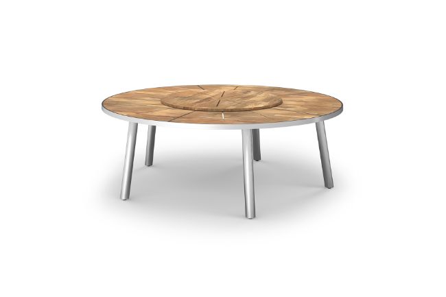 MG3252 MEIKA Round Table Dia 216 Cm Teak - CA1