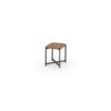 TIT05TEAK TITAN Side Table 40x40 Cm TEAK - CA1