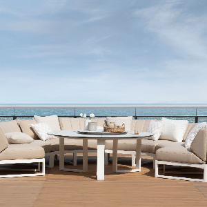 MUNIA MO Circular Configuration 10 & Continental Dining Table