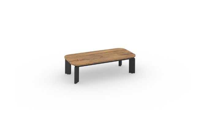 TIT03TEAK TITAN Coffee Table 140x70 Cm Teak - CA1