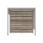 Drift Look Teak Both Sides Walls