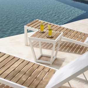 BONDI Chaise Lounge & Side Table