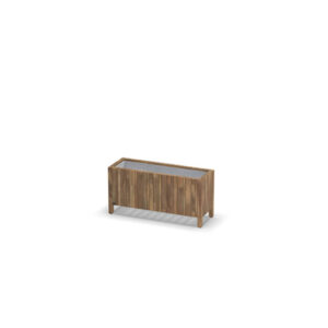 IMO Teak Planter 40.5" x 14" x 20" / 103 x 35 x 51 cm